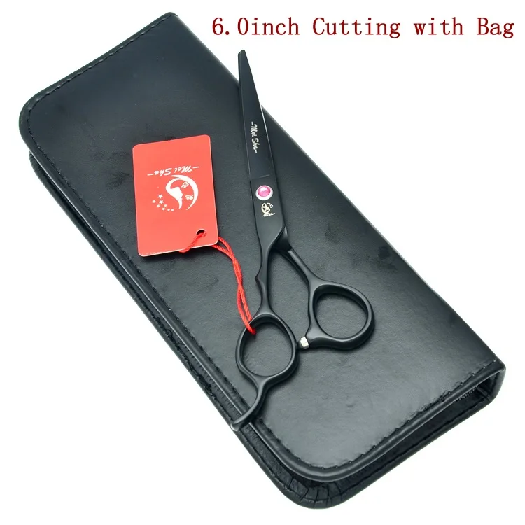 5," 6,0" Meisha, парикмахерские ножницы для левшей, ножницы для стрижки волос JP440C, филировочные ножницы,, HA0126 - Цвет: HA0138 with bag 60