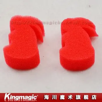 

Rabbit of Lovesickness Sponge 2 Small Sponge Rabbits Funny Magic Toys Magic Props Magia Tricks Free Shipping