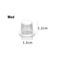 500Pcs /Bag Disposable Ink Cups White Plastic Tattoo Ink Holders Medium Size Eyebrow Tattooing Makeup Accessories Supply Tools
