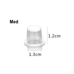 500Pcs /Bag Disposable Ink Cups White Plastic Tattoo Ink Holders Medium Size Eyebrow Tattooing Makeup Accessories Supply Tools