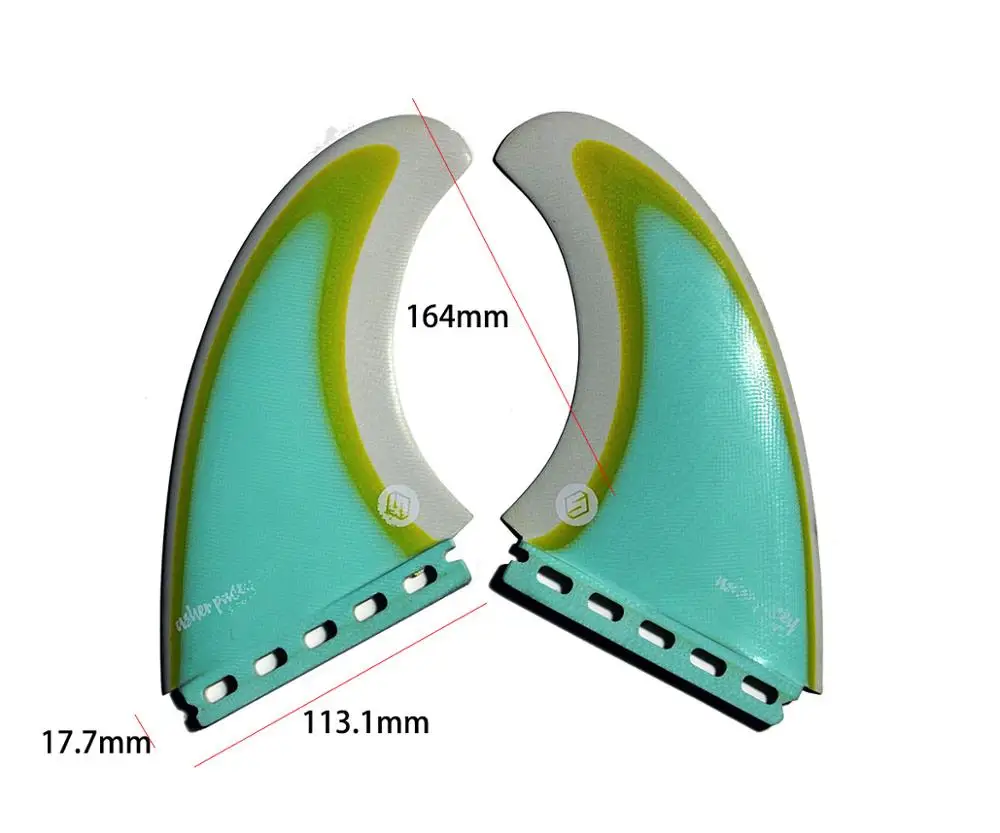 Фирменный образец, графический дизайн, стекловолокно, двойные плавники для доски для серфинга