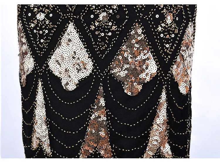 1920s Great Gatsby платья для латинских танцев Хлопушка V шеи бисером блестками вечерние длинное платье Гэтсби платье в пол платье в стиле Чарльстон