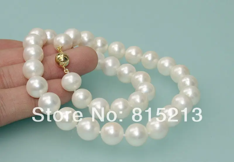 

FREE SHIPPING>@@> N1119 AA 11-12mm White Black Pink Fresh Water Akoya Pearl Necklace can choose
