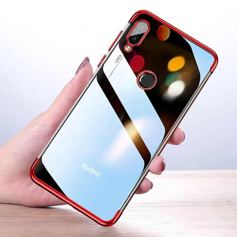 

Keajor case For Xiaomi Redmi Note 7 Pro case Silicone bumper Back Cover Coque For Xiaomi Redmi 7 case TPU Soft Phone Case Mask