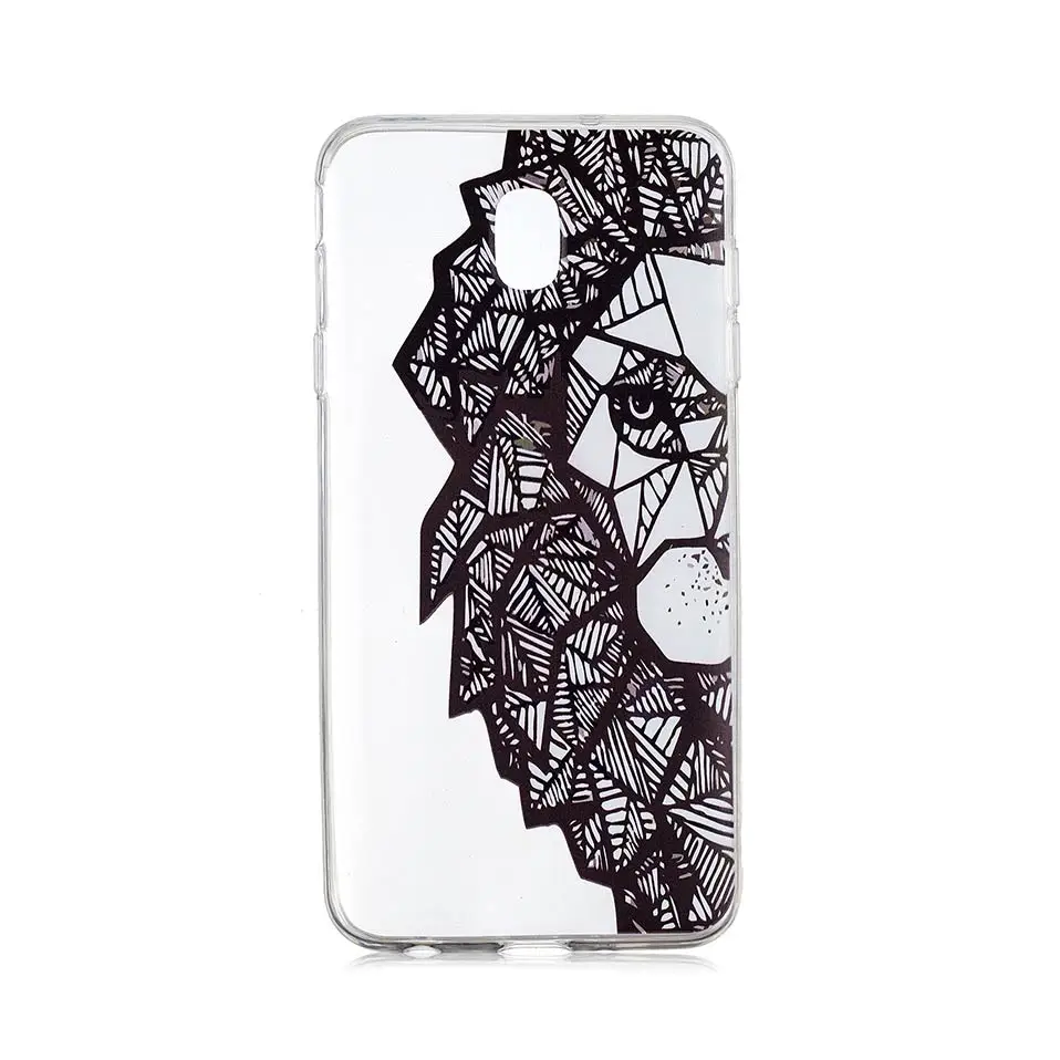 Чехол для телефона samsung J2 J4 J6 2018 Coque с изображением милой радуги и cat из