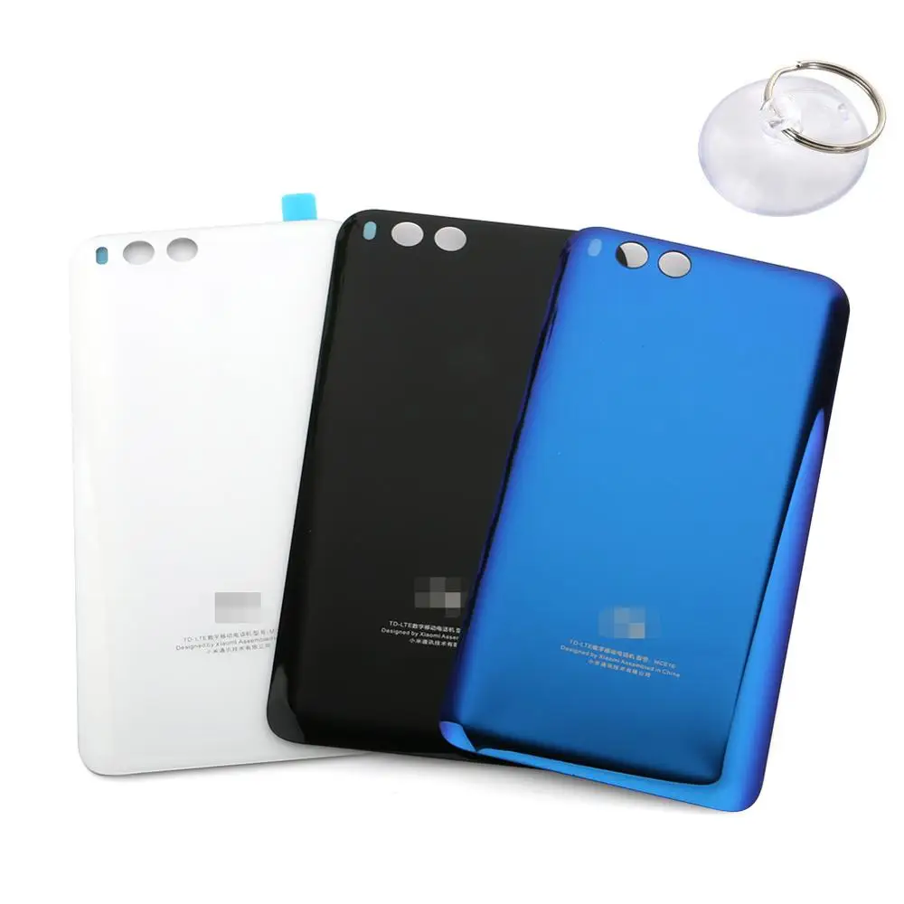 

for xiaomi Mi6 Mi Note 3 Back Housing Cover Battery Rear Door Case Replacement Battery Cover with Suction Cup Open Tool