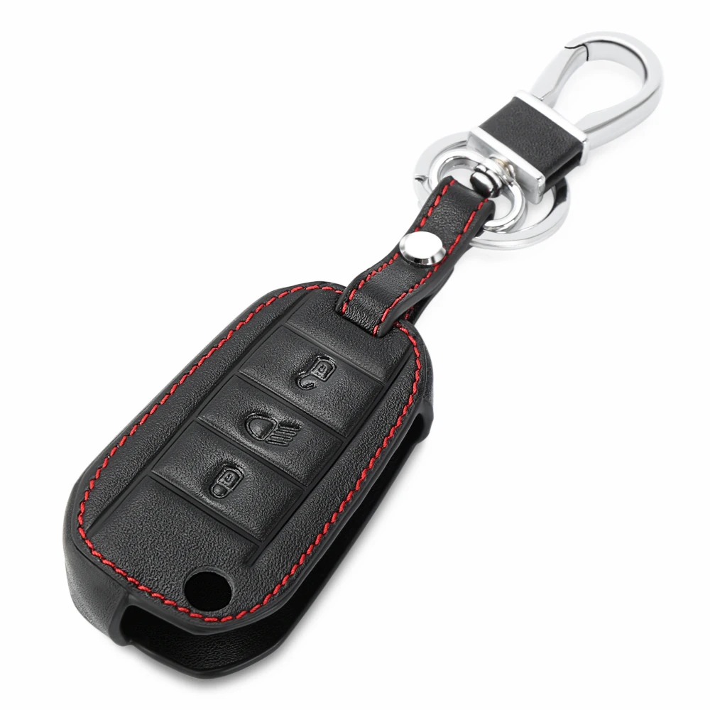 Кожаный чехол для Peugeot 3008 208 308 508 408 2008 307 4008 2016 2017 2018|Дискодержатель| |