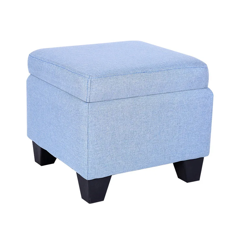 Wooden Chair Storage Box Storage Stool Bench Removable Lid Breathable Fabric Chairs Sofa Foot Stool Home Furniture Space Saving Wooden Chair Storage Box Storage Stool Bench Removable Lid Breathable Fabric Chairs Sofa Foot Stool Home Furniture Space Saving