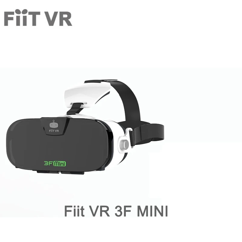 Fiit VR 3F мини-коробка 3D шлем виртуальной реальности очки виртуальной реальности 2,0 gafas 3D VR очки картон VR гарнитура для 4,0-6,3 дюймов смартфон