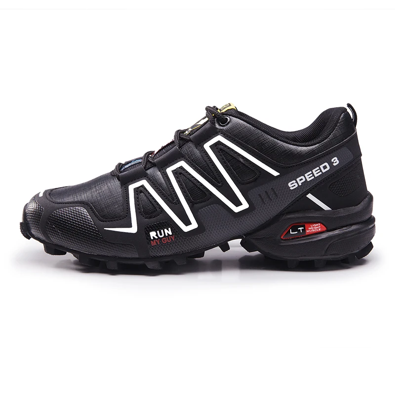 Спортивная обувь для мужчин, спортивная обувь, мужские кроссовки, беговые кроссовки, спортивная обувь для тенниса 3, спортивная обувь, размеры 39-48 - Цвет: Black 1