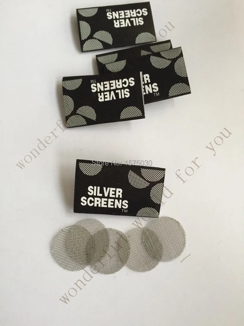 

Wholesale 19 mm Smoking Pipe Metal Mesh Filter Sheet Stainless Steel Filter Sheet 30Pack (5Pcs / Bag) Silver Screen