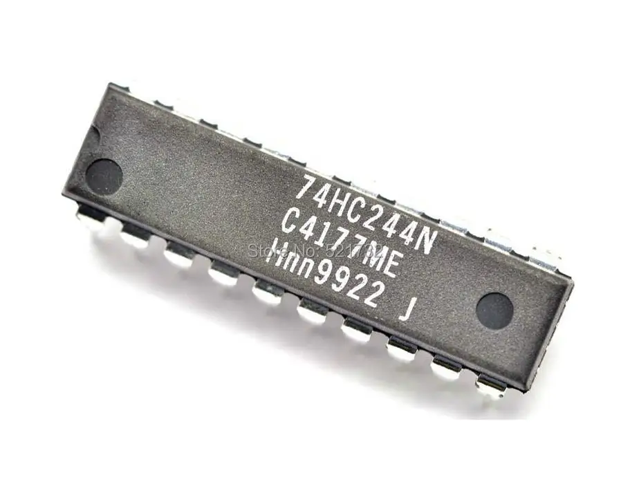 Free shipping 10pieces/lot DIP 74HC244N DIP 20 74HC244 74hc244n ...