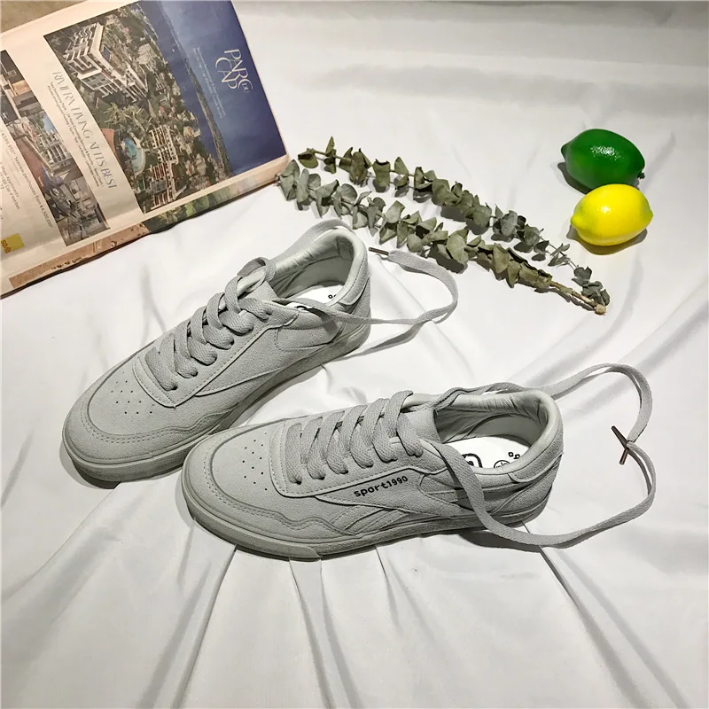 

Women Sneakers 2018 Fashion Breathble Vulcanized Shoes Pu leather Platform Lace up Casual White Tenis Feminino Zapatos De Mujer