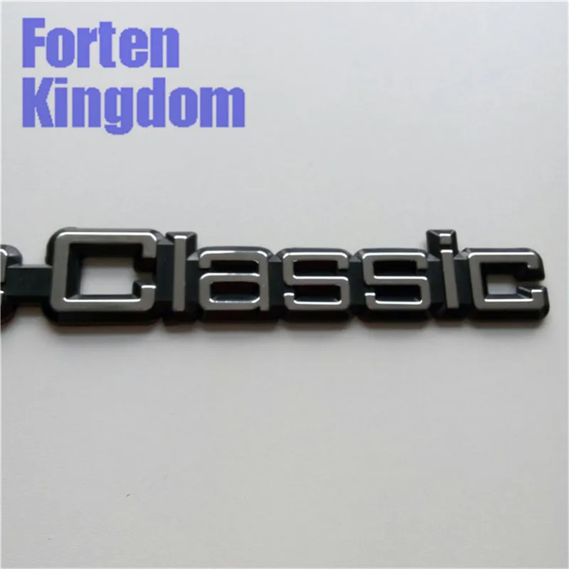 Forten Kingdom Caprice-классический Caprice классический ABS черный и серебристый 3D письмо Автомобильный багажник табличка значок на заказ эмблема наклейка