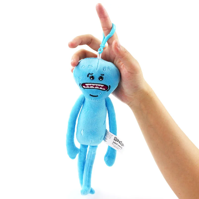 

25cm rick and morty plush toy Mr Meeseeks sad plush stuffed pendant Dolls