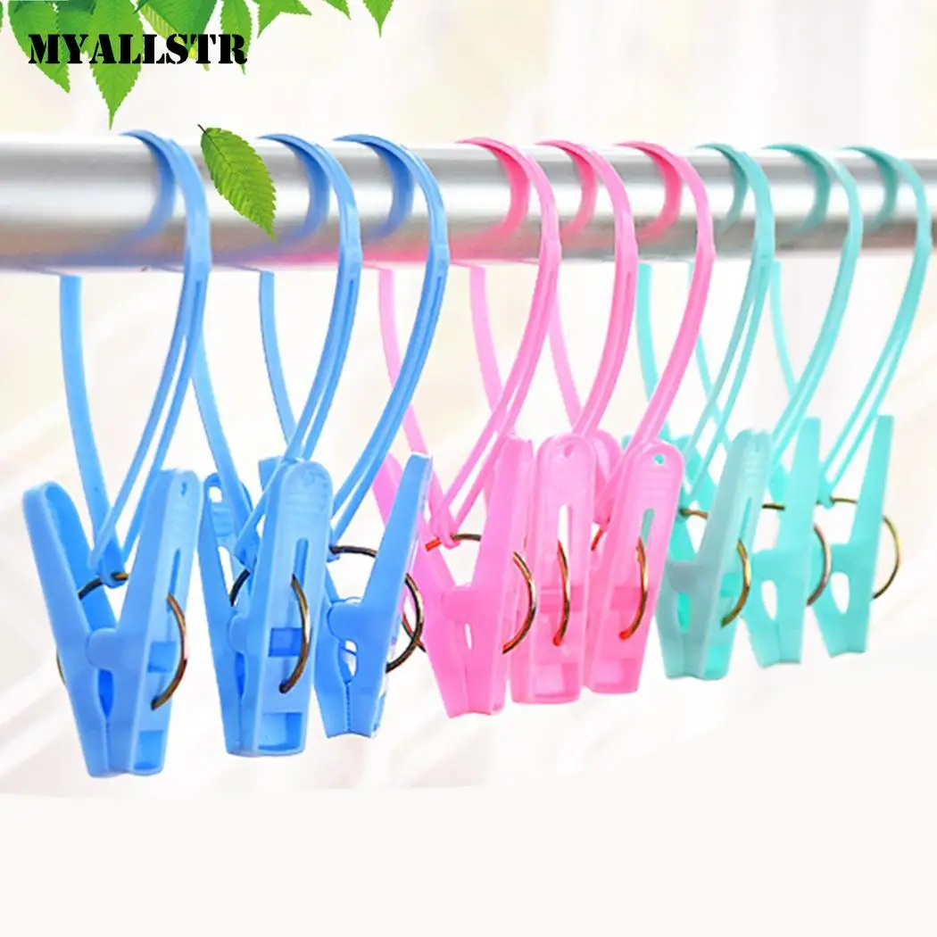 Windproof Clothes Clips Home Laundry Clothes Peg Hanging Clips Clamps