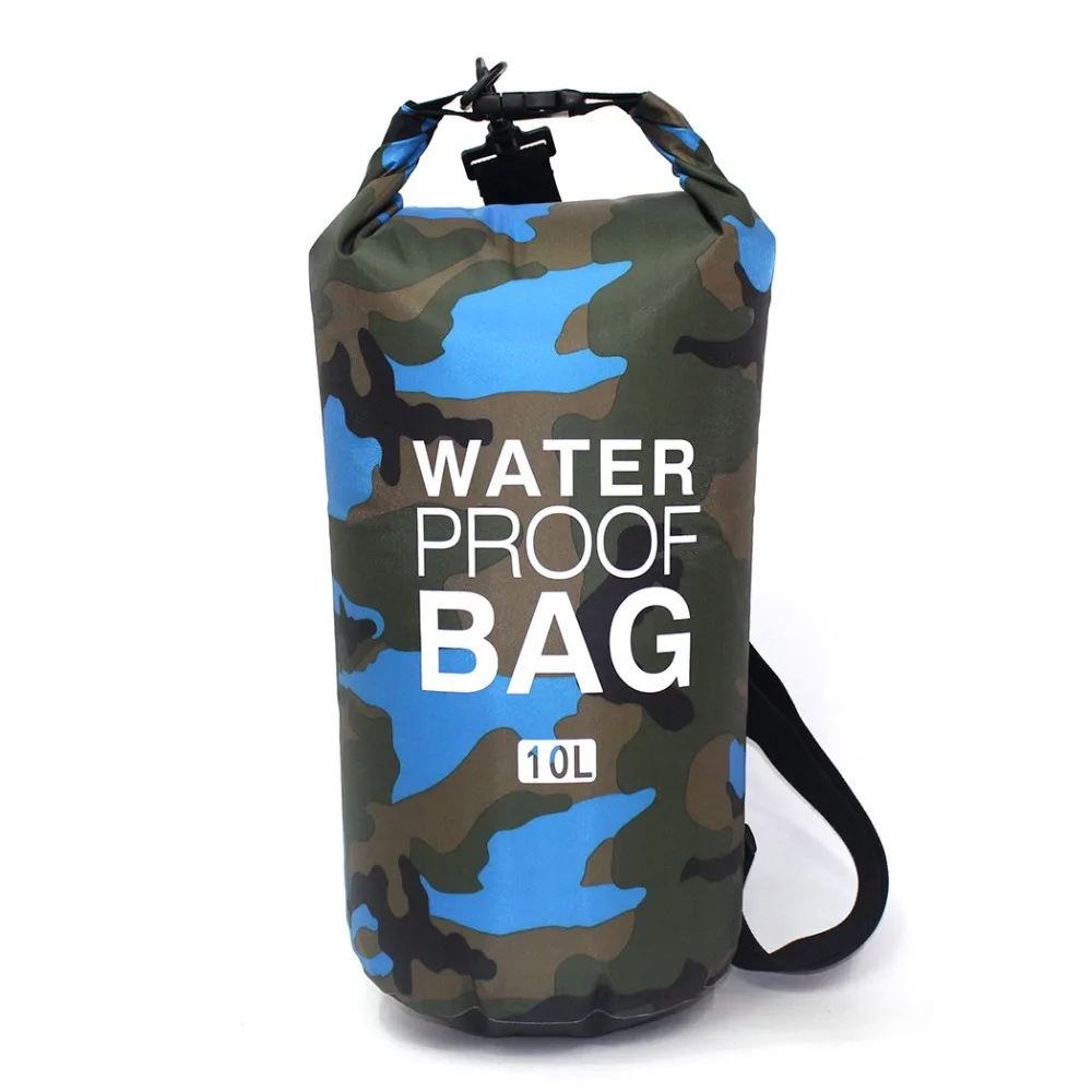 Camouflage Waterproof Dry Bag 2L 5L 10L 15L 20L 30L Rafting Drifting Canoe Travel Kit Pouch Storage Bag  (22)