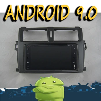 

Android 9.0 radio tape recorder 8-core car multimedia GPS Navigation for TOYOTA VERSO 2012 HD DVD video player + frame