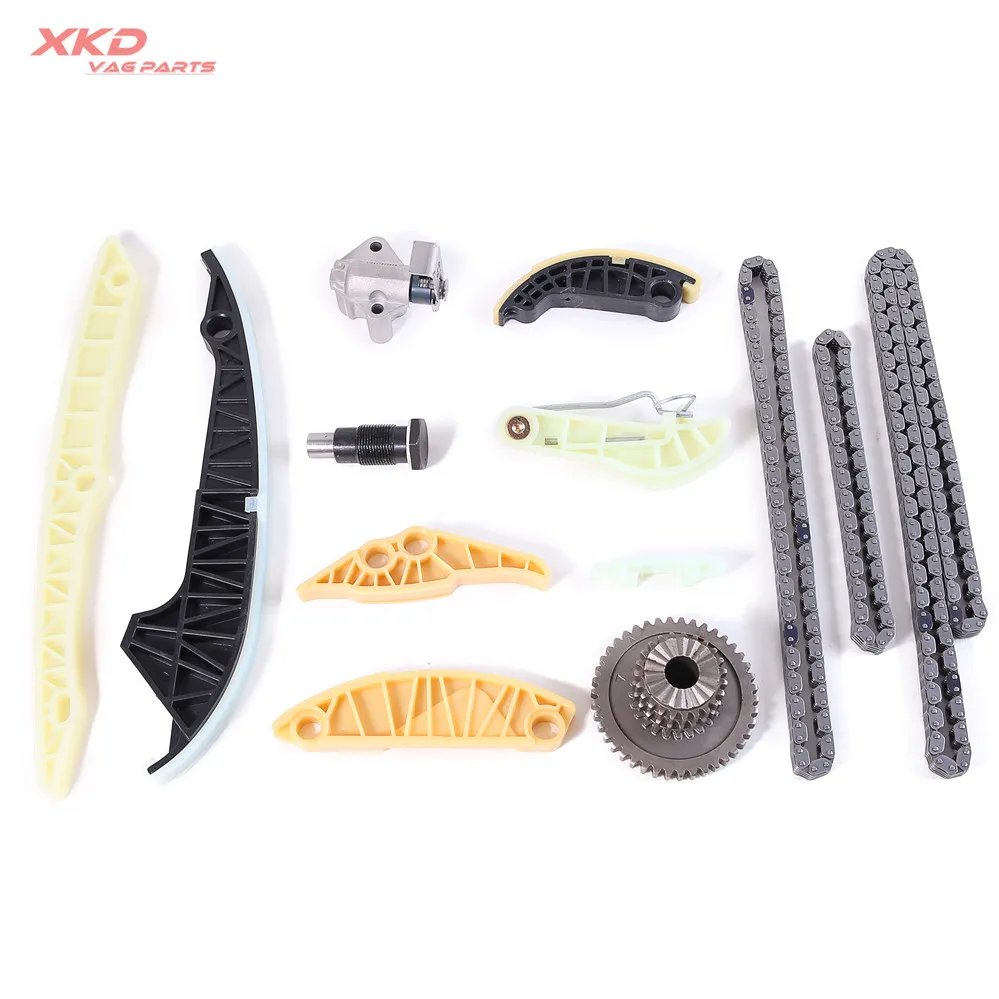 13Pcs Timing Chain Set For VW Jetta Golf MK5 MK6 Passat Audi A4 S3 Q3
