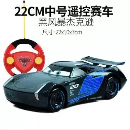 Genuine Disney Pixar Cars 3 Lightening Mcqueen Car with Remote Controller Toy Children Boys Car Race Xmas Gifs 22cm