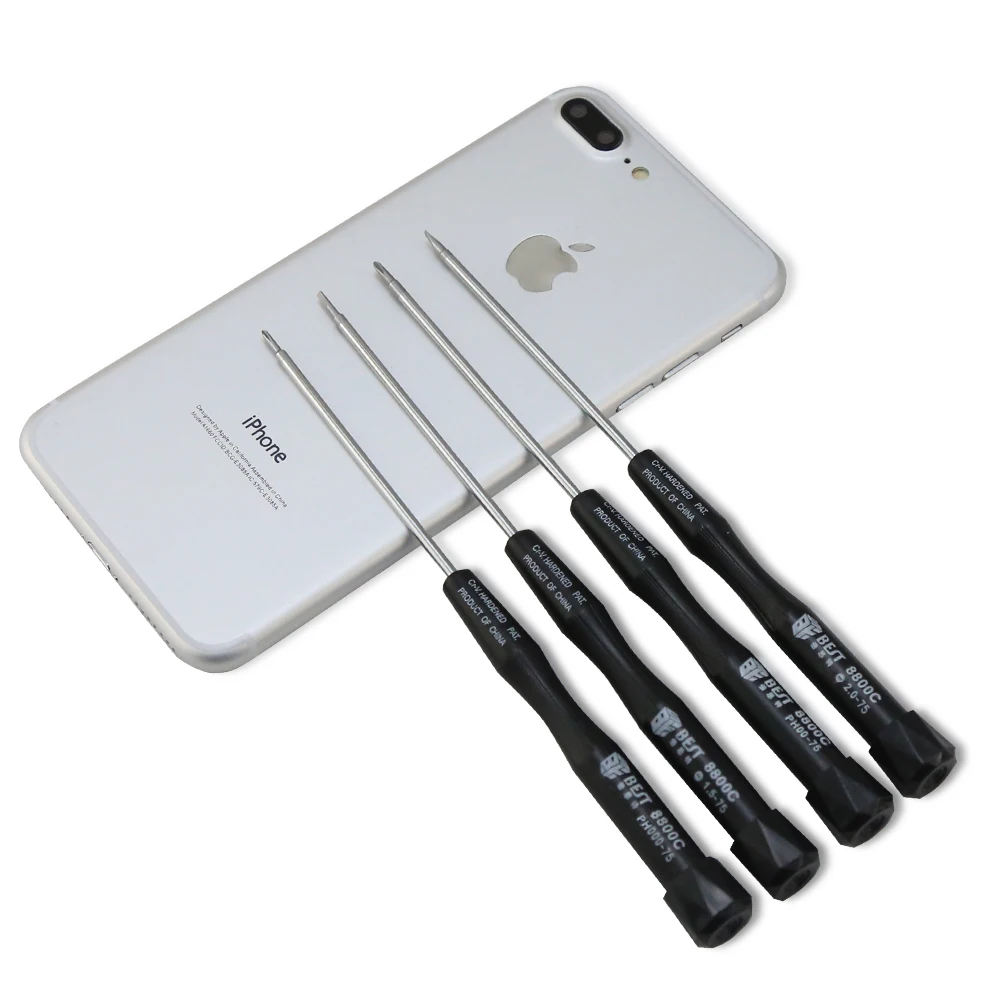 Высокое качество 4 шт. для BST-8800C слот 1,5 2,0 PH00 PH000 Прецизионная отвертка инструмент для ремонта мобильного телефона Macbook Pro ноутбука