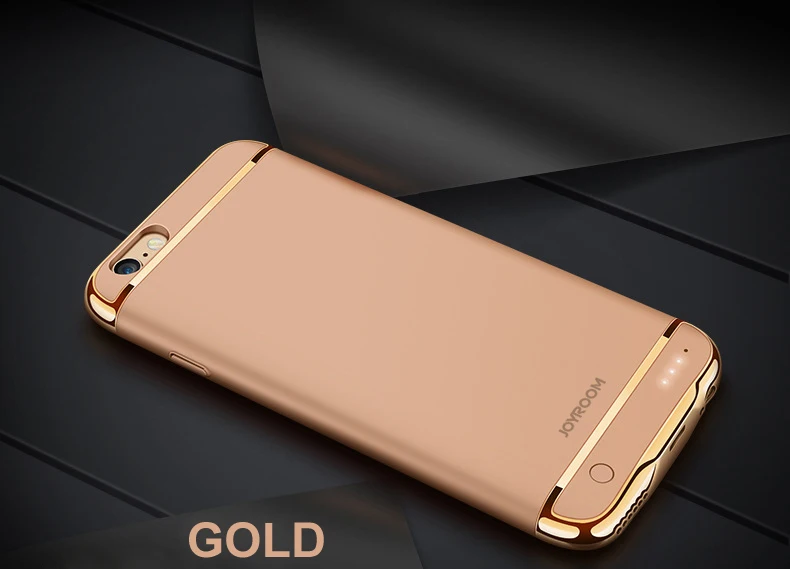 GOLDFOX для iphone 6 6 S зарядное устройство чехол 2500 мАч Внешний Банк питания Зарядка чехол для iphone 6 6 S резервного копирования батарея Чехол