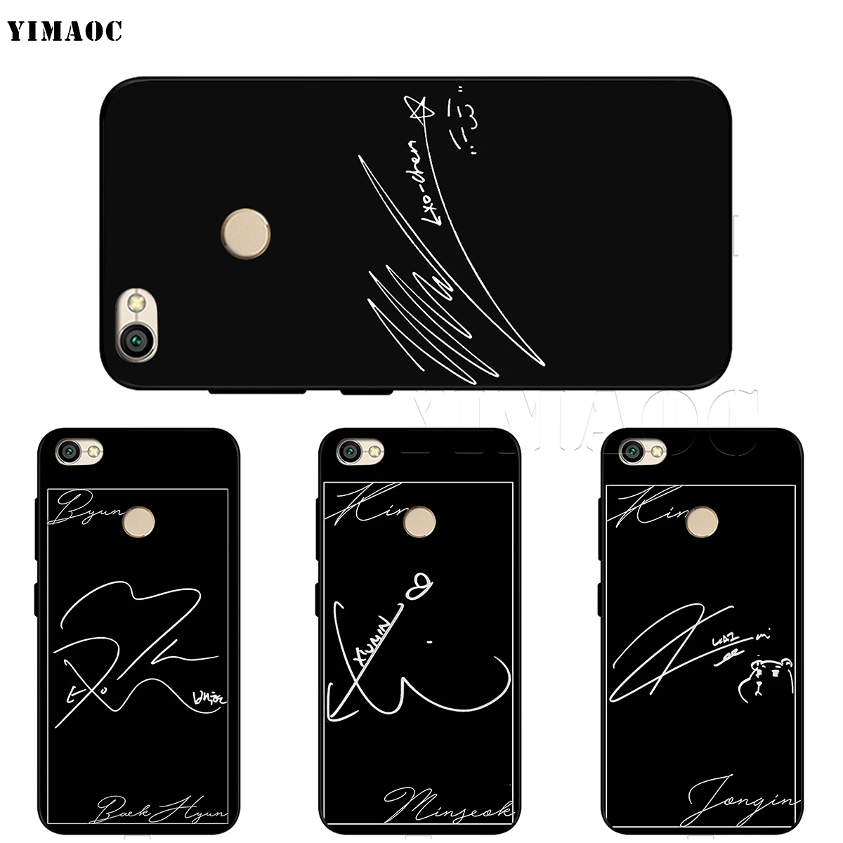 Чехол EXO Chen Chanyeol для Xiaomi Redmi MI Note MAX 3 6a 7 6 8 9 10 GO SE A1 A2 A3 Lite 8A F1 Pro|Бамперы| |