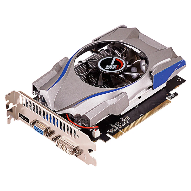 New Graphics card R7-350 2GD5 high-performance game Independent Game Video Card R7-350 dvi+vga+hdmi free shipping