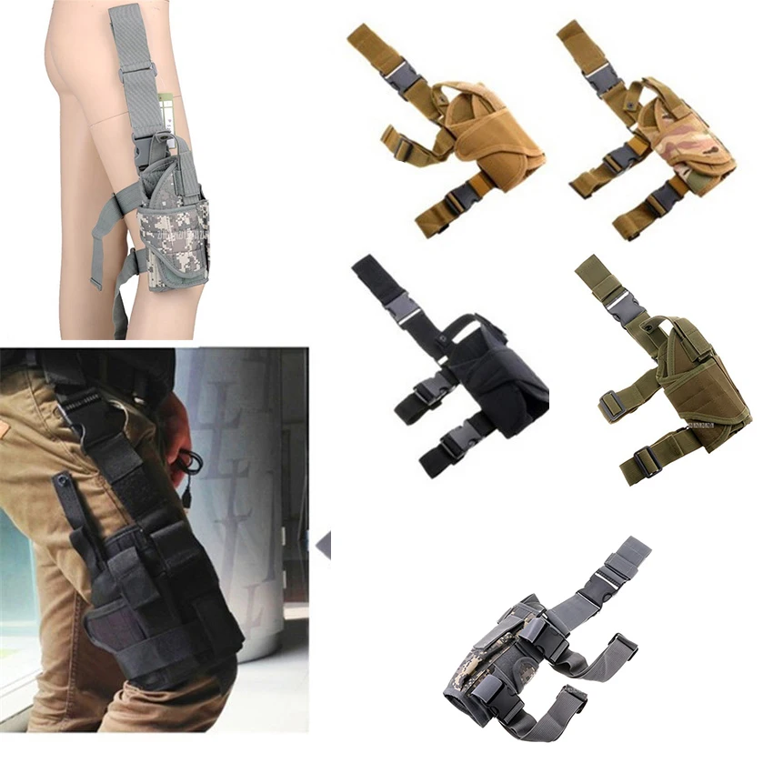 Tactical Leg Holster Adjustable Army Military Airsoft Pistol Gun Drop