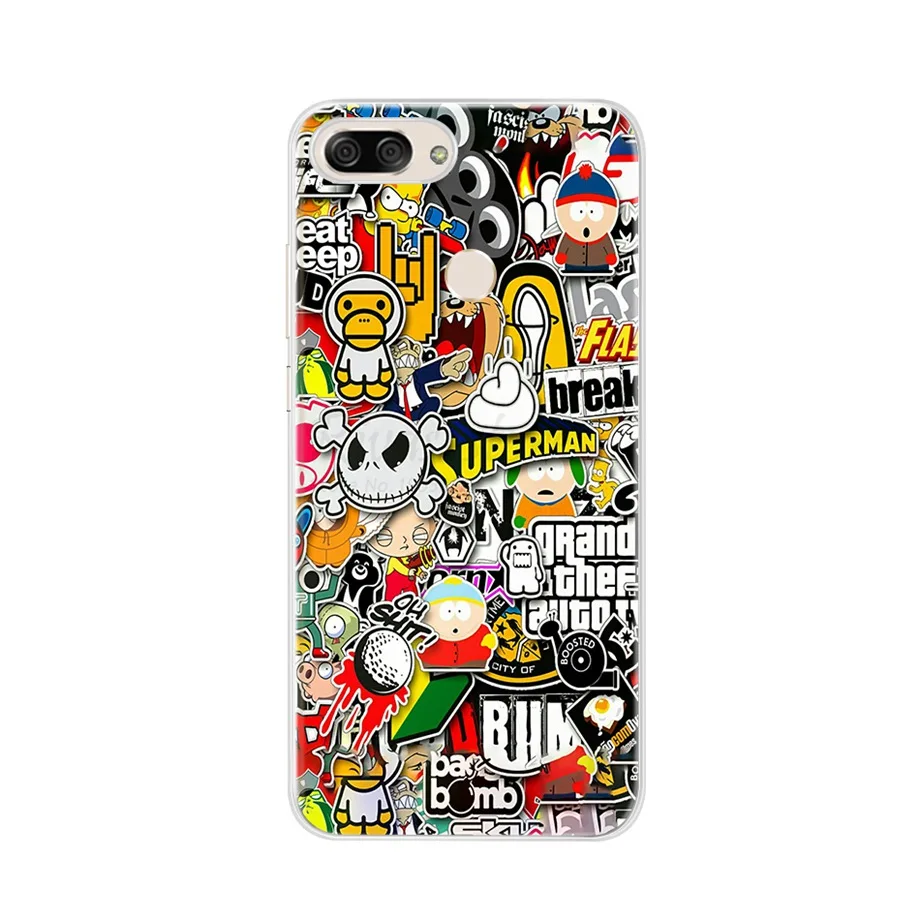 Cool Fashion Phone Case For Asus Zenfone Max Plus M1 Soft TPU Back Cover Case For Asus Zenfone Max Plus M1 ZB570TL X018D Case