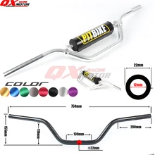 Руль для мотоцикла 7/" 22 мм руль для kayo bse crf50 crf70 klx110 TTR110 IRBIS Dit Pit Bike MX Мотокросс ATV Quad