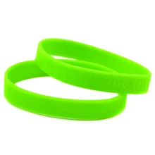 OneBandaHouse заказной дизайн недорогие С Гравировкой Силиконовые Браслеты