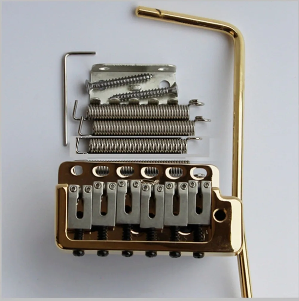 Новинка мост Уилкинсон WVP6 TREMOLO + сиденья из нержавеющей стали золотые Кореи |