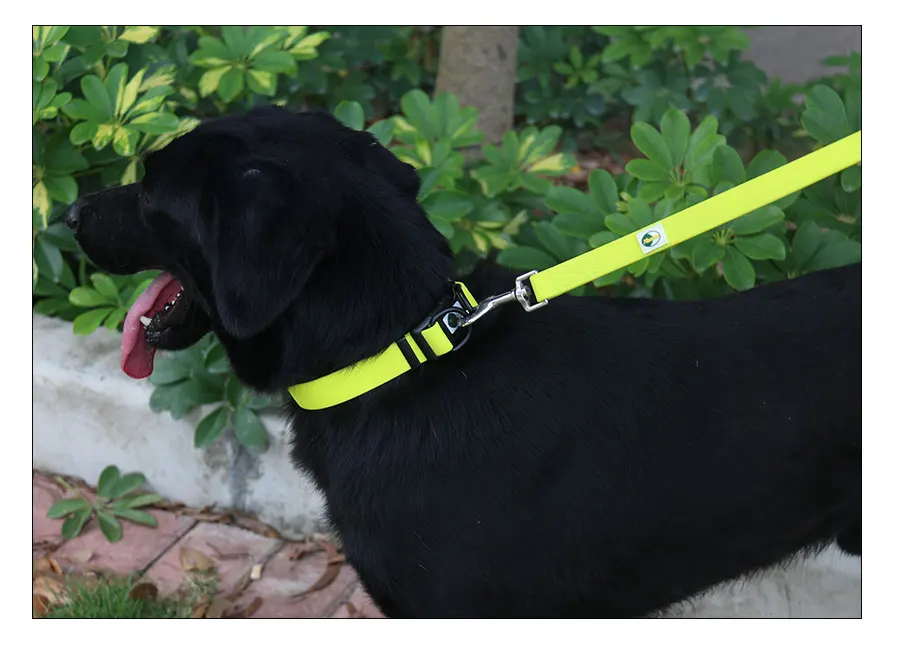Прочный ошейник для собак, однотонный базовый Регулируемый ошейник для собак из пвх и полиэстера с быстрой застежкой для маленьких, средних и больших собак