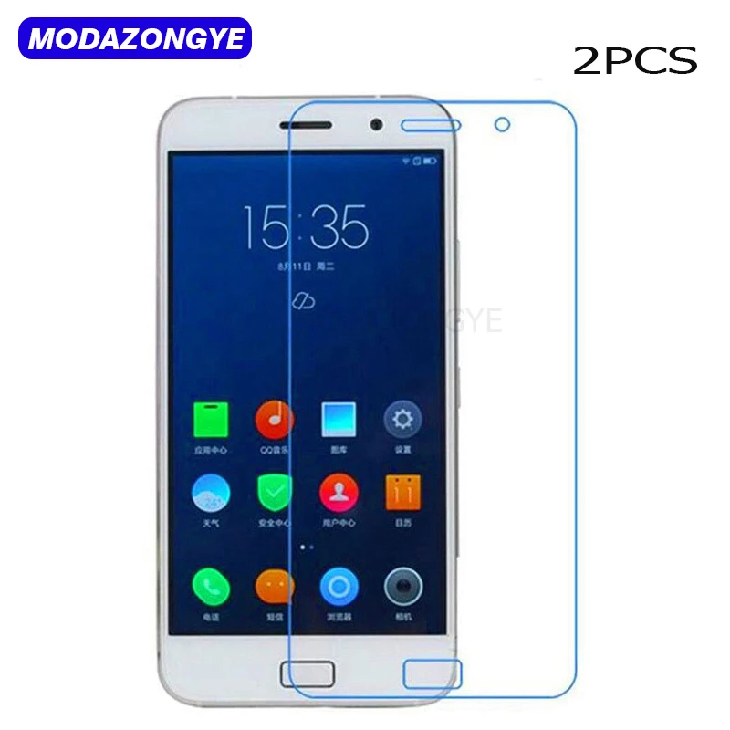2 шт закаленное стекло для Lenovo ZUK Z1 защита экрана защитная пленка Zuk Z1221 Z 1 5 H 9D |