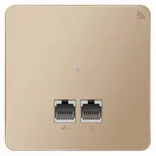 2,4 ГГц 300 Мбит/с в стене AP для Wi-Fi проекта Крытый AP 802.11AC WiFi точка доступа PoE источник питания 100 м RJ45 порт* 2