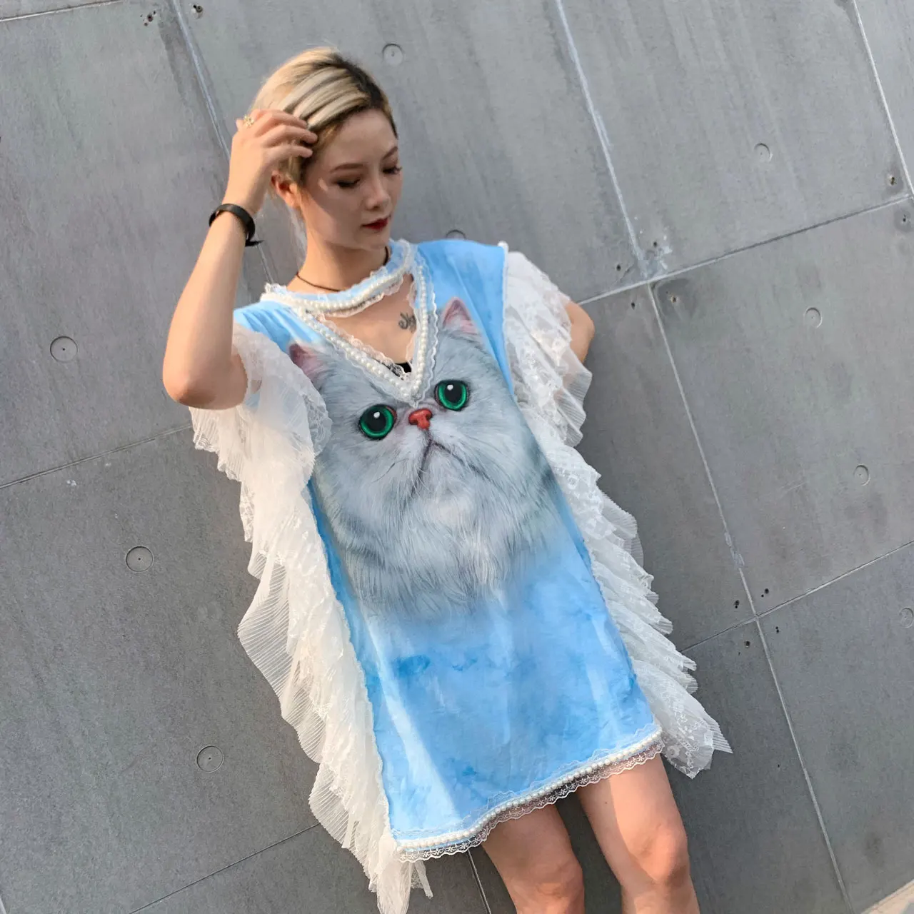 Thai tide brand ladies short sleeve 2019 summer