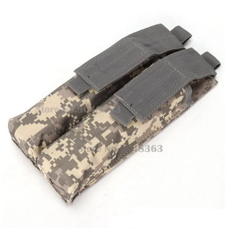Тактический Двойной мешочек для P90 MOLLE Pouch UMP Mag Bag Airsoft Outdoor камуфляжная Военная