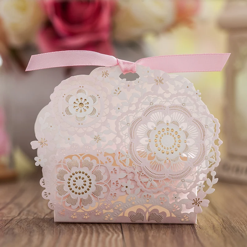 Wedding Favor and Gift Boxes Baby Wedding Candy Packing Box Wedding ...