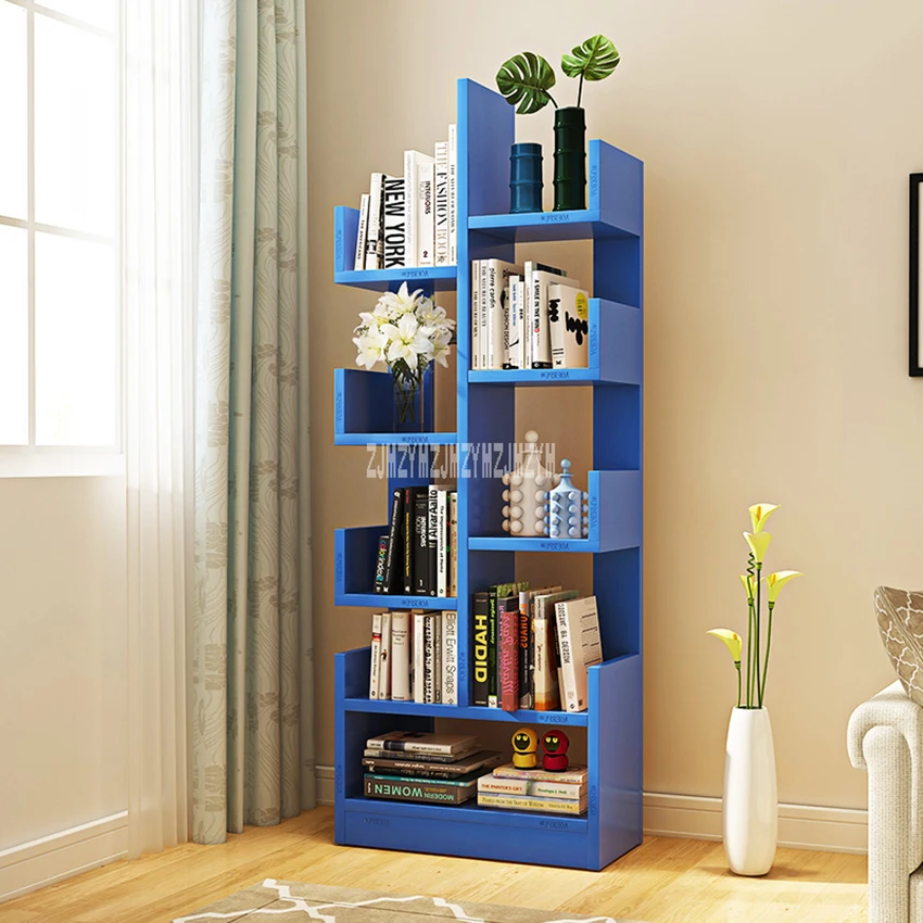 CW01 الحديثة الإبداعية لاند رف خشبي للكتب نوم الأطفال بسيطة خزانة غرفة المعيشة خشبية تخزين الرف عرض مجلس الوزراء