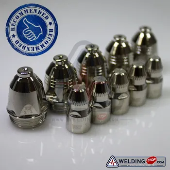 

P80 plasma cutter torch consumables Hafnium electrode & 1.1mm nozzle tips 40 pcs