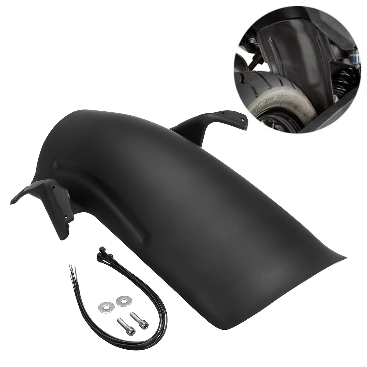 

Motorcycle Rear Fender Mudguard Bracket Splash Guard REAR WHEEL COVER for BMW F650GS F700GS F800GS Adventure