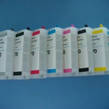 Многоразовые картриджи для hp 70 Z2100 с микросхема автоматического сброса