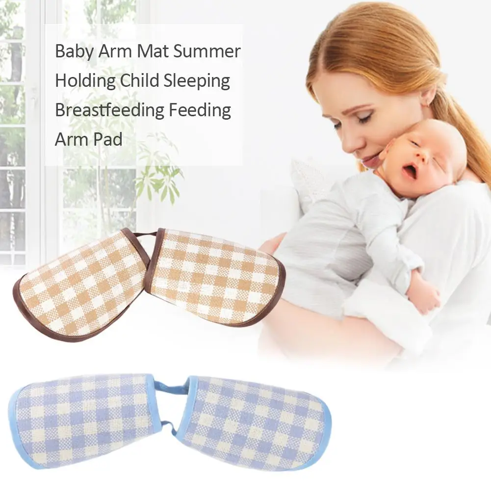 

Baby Arm Mat Summer Holding Infant Sleeping Breastfeeding Feeding Arm Pad Toddler Baby Newborn Ice Silk Sleeve Arm Pillow