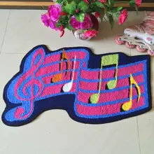 50 см* 80 см музыка области Ковры ручной работы Ковры моющийся Нескользящая пол Коврики Книги по искусству Ковры для детей ванная комната Коврики Малый