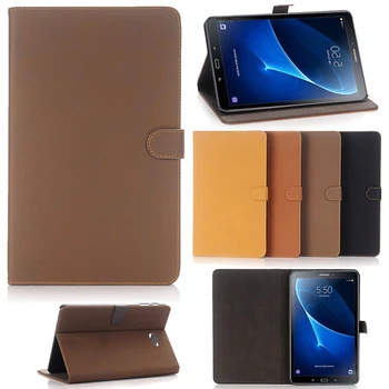 

Eagwell Retro Leather Case For Samsung Galaxy Tab A 10.1 inch SM-T580 T585 Tablet Flip Case Stand Smart Cover Protective Skin