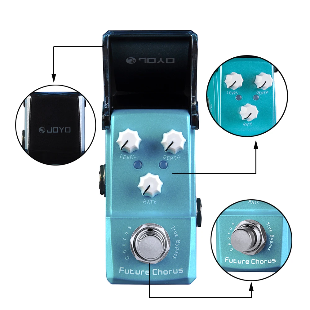 JOYO Ironman Series JF 316 Future Chorus Pedals Mini Effect Pedal True
