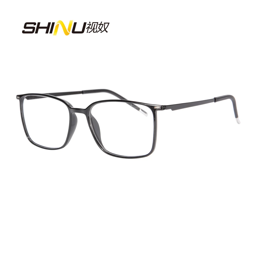 

Large Square Multifocal Progressive Reading Glasses Women Men Diopter Eyeglasses Bifocal Eyewear For Near And Far Distance SH037
