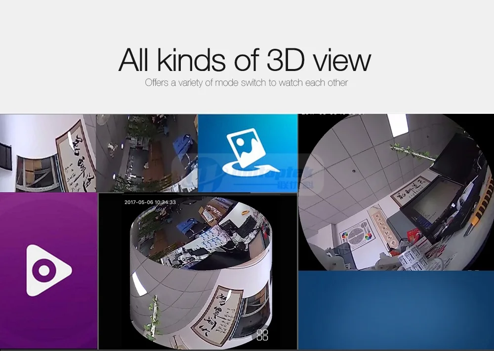 Wi-Fi камера беспроводная HD 3MP 360 градусов панорамный полный вид мини CCTV камера сеть Домашняя безопасность 3D VR IP камера Wifi приложение P2P