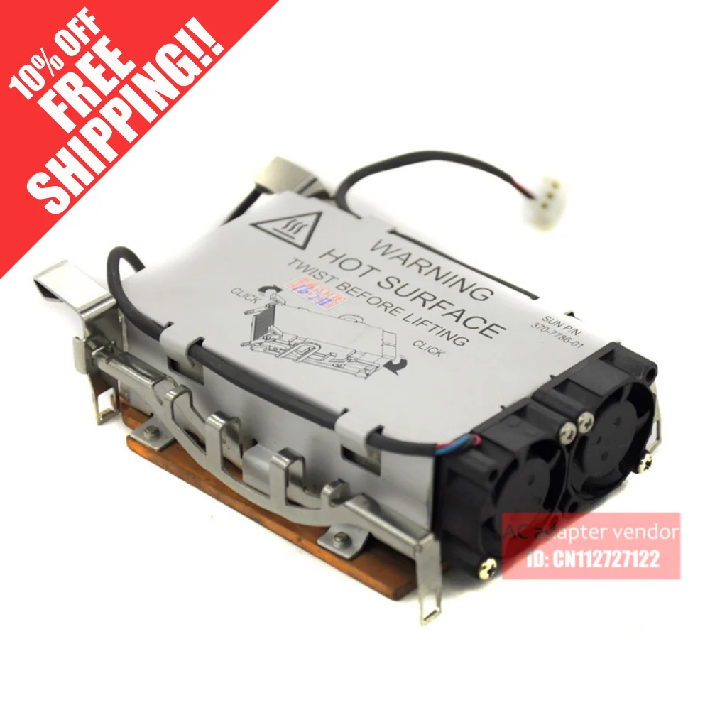 Кулер для охлаждения ЦП сервера Sun V210 V240 V125 370 7786 01|cooling fan|heatsink coolingcpu heatsink |